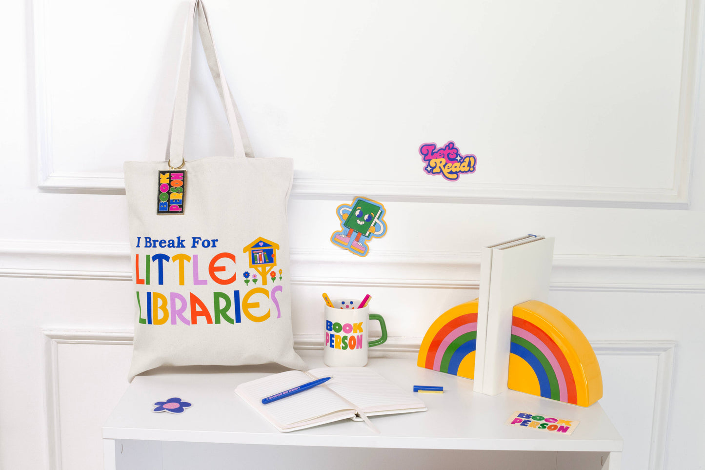 Canvas Pouch, Book Person | Ban.do