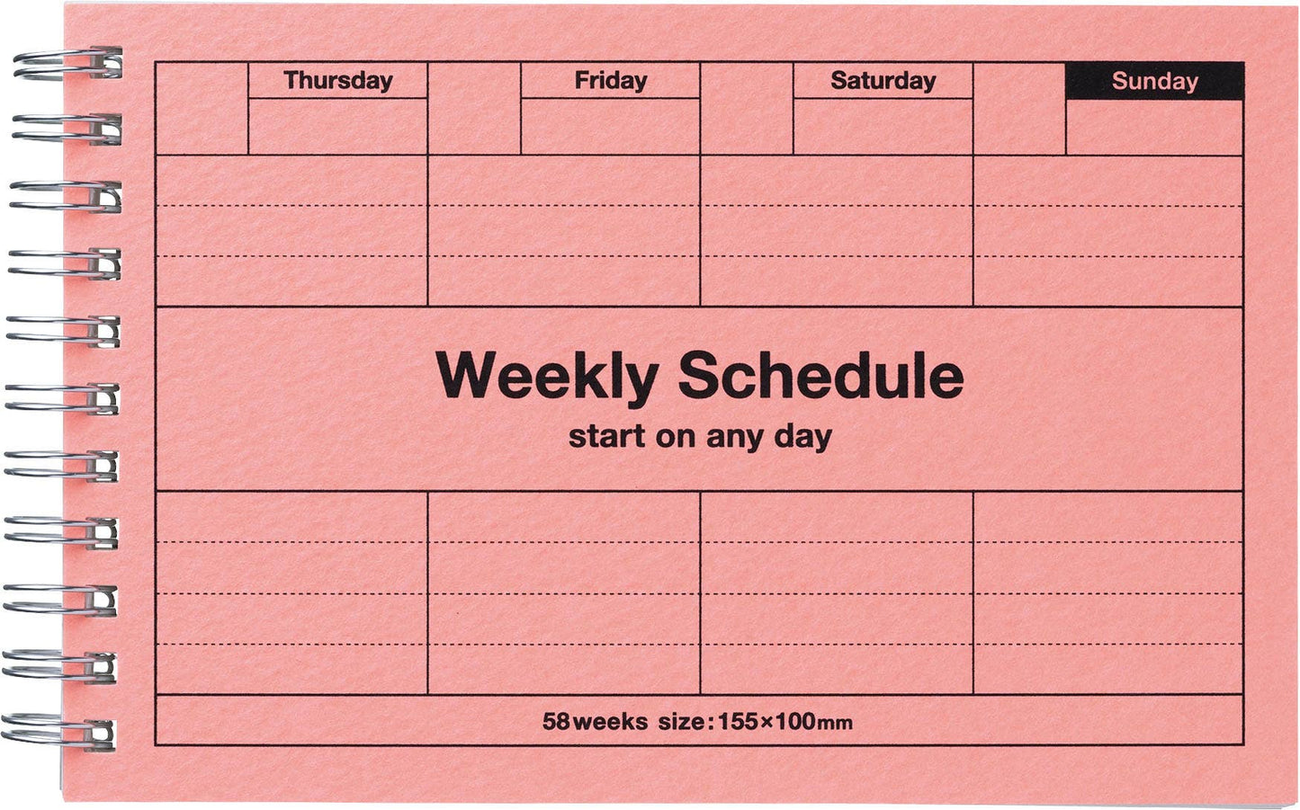 Mark's INC | Dayfree Weekly Schedule