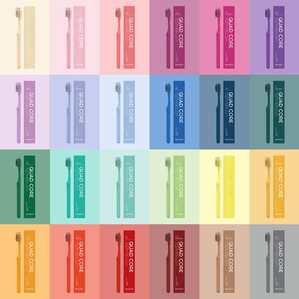 BeAll | Jelly Jello Toothbrush, Biodegradable Eco-Friendly- 18Colors