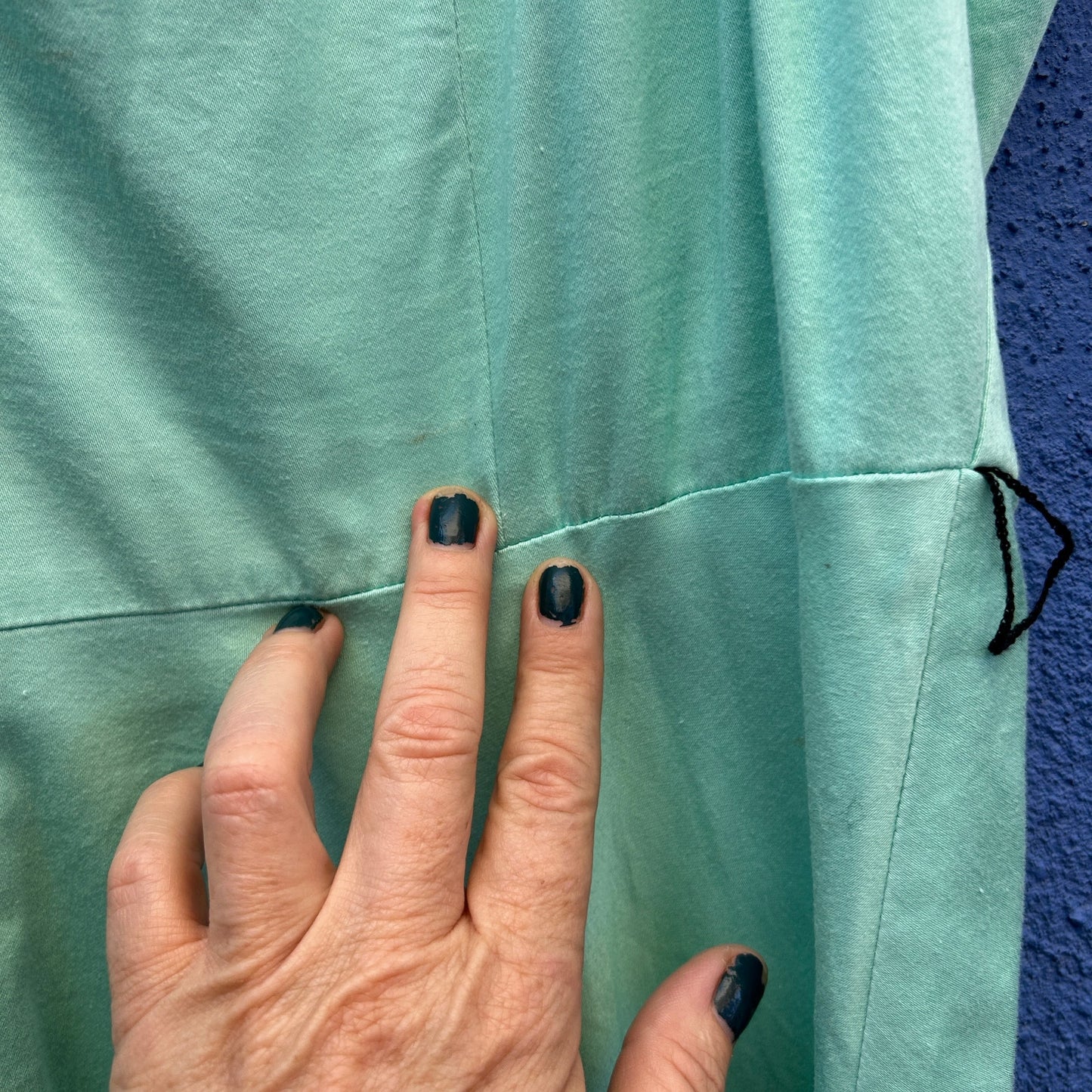 pinup couture seafoam green midi dress