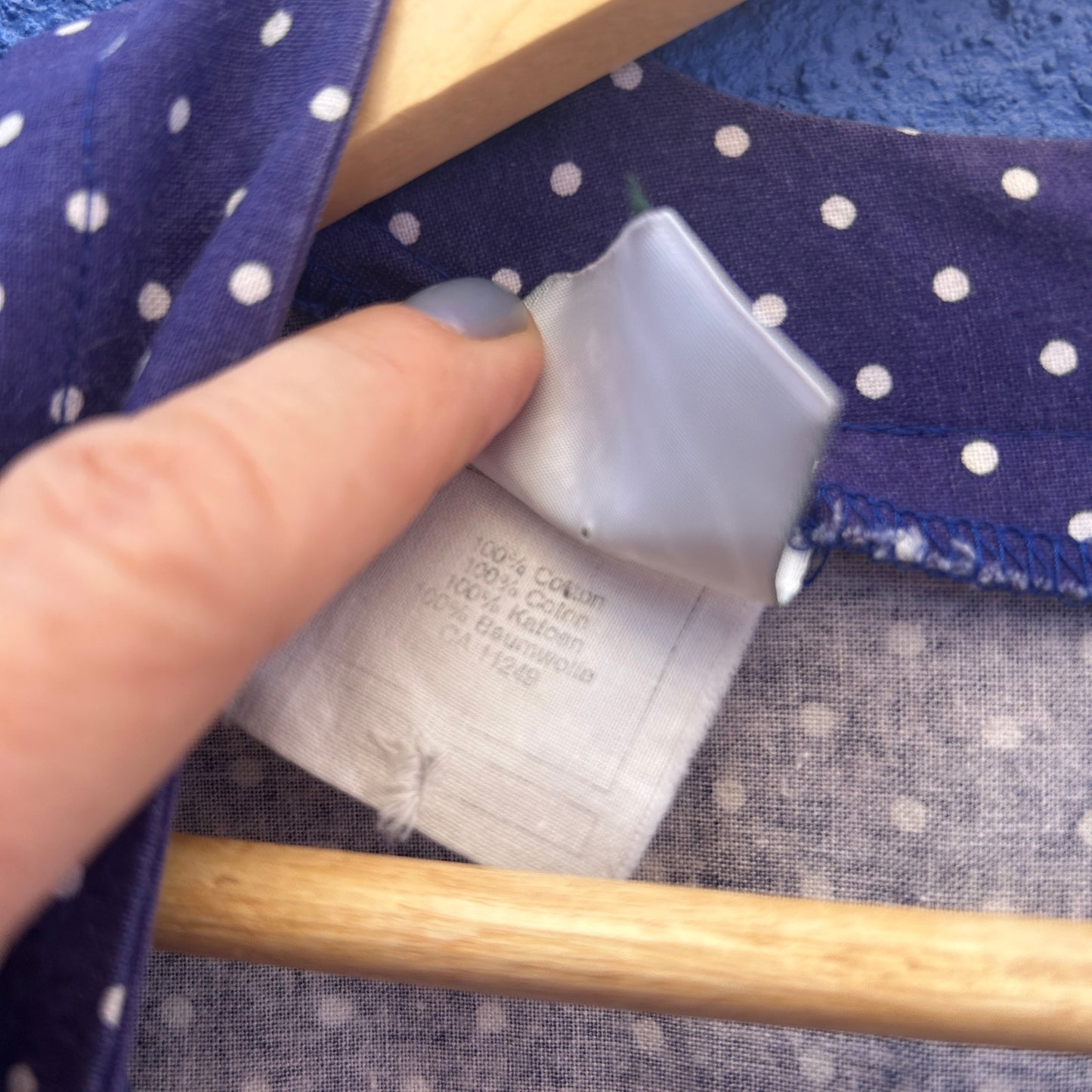 vintage 80s 90s laura ashley polka dot print cotton dress