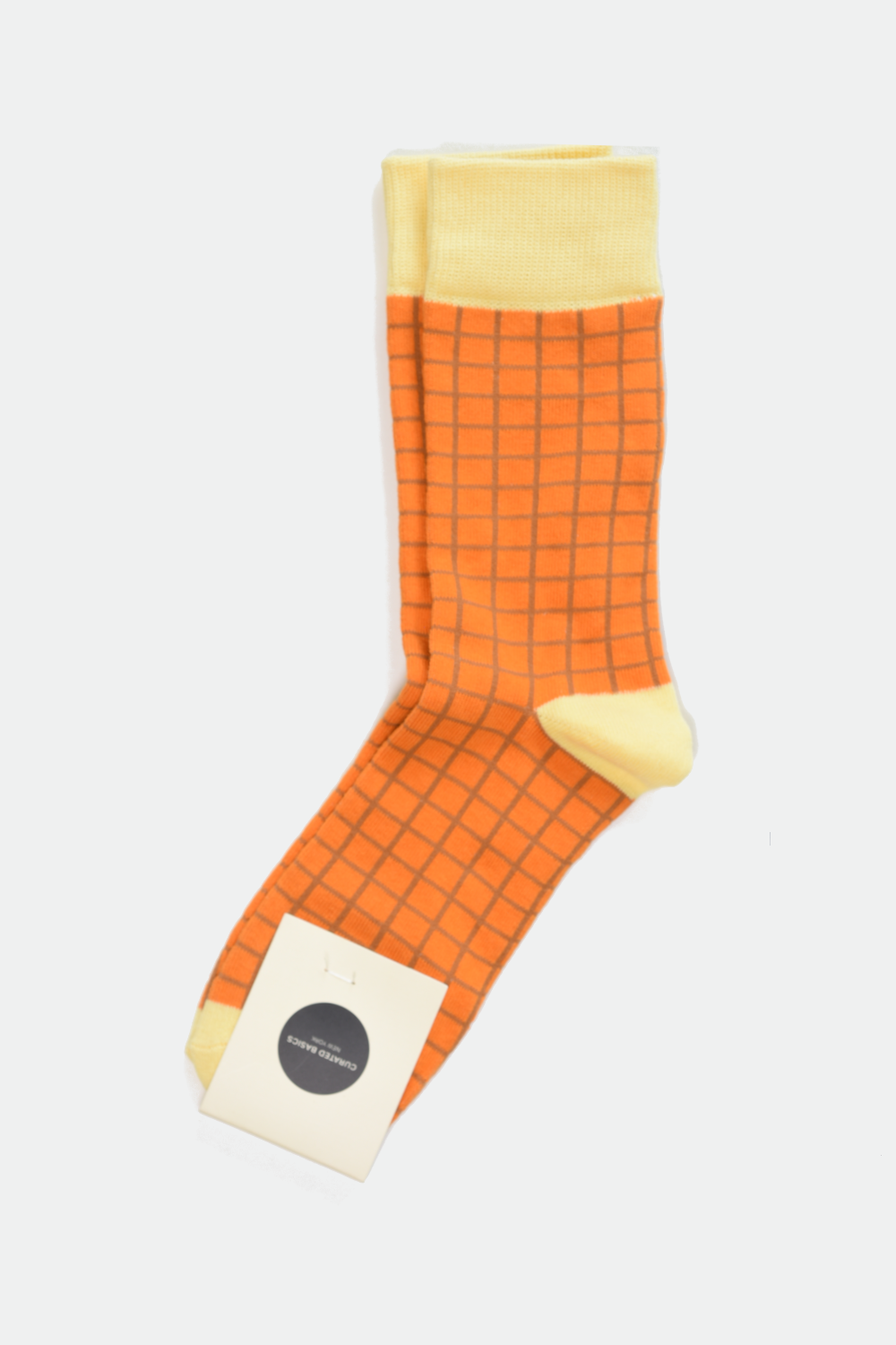 Curated Basics | Window-pane Socks