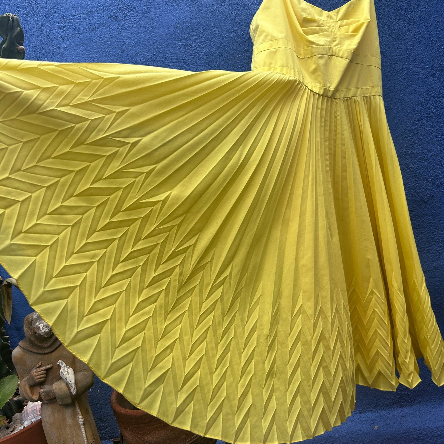 liz claiborne yellow cotton sundress