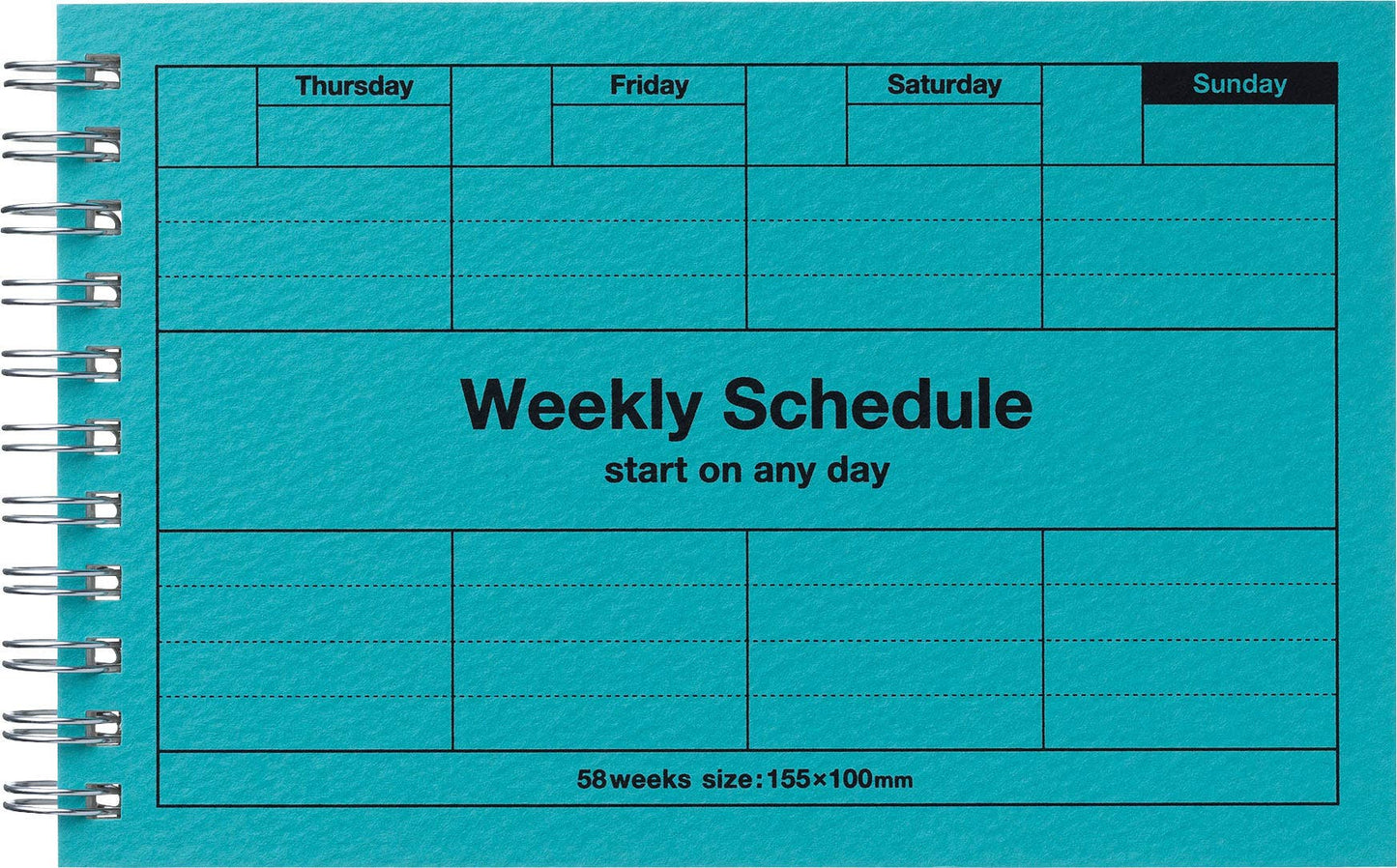 Mark's INC | Dayfree Weekly Schedule