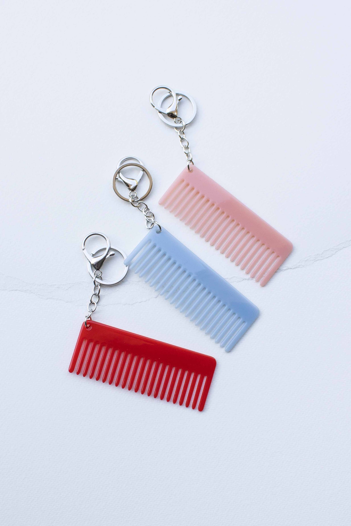 Tiepology | Eco Acetate Comb Bag Charm