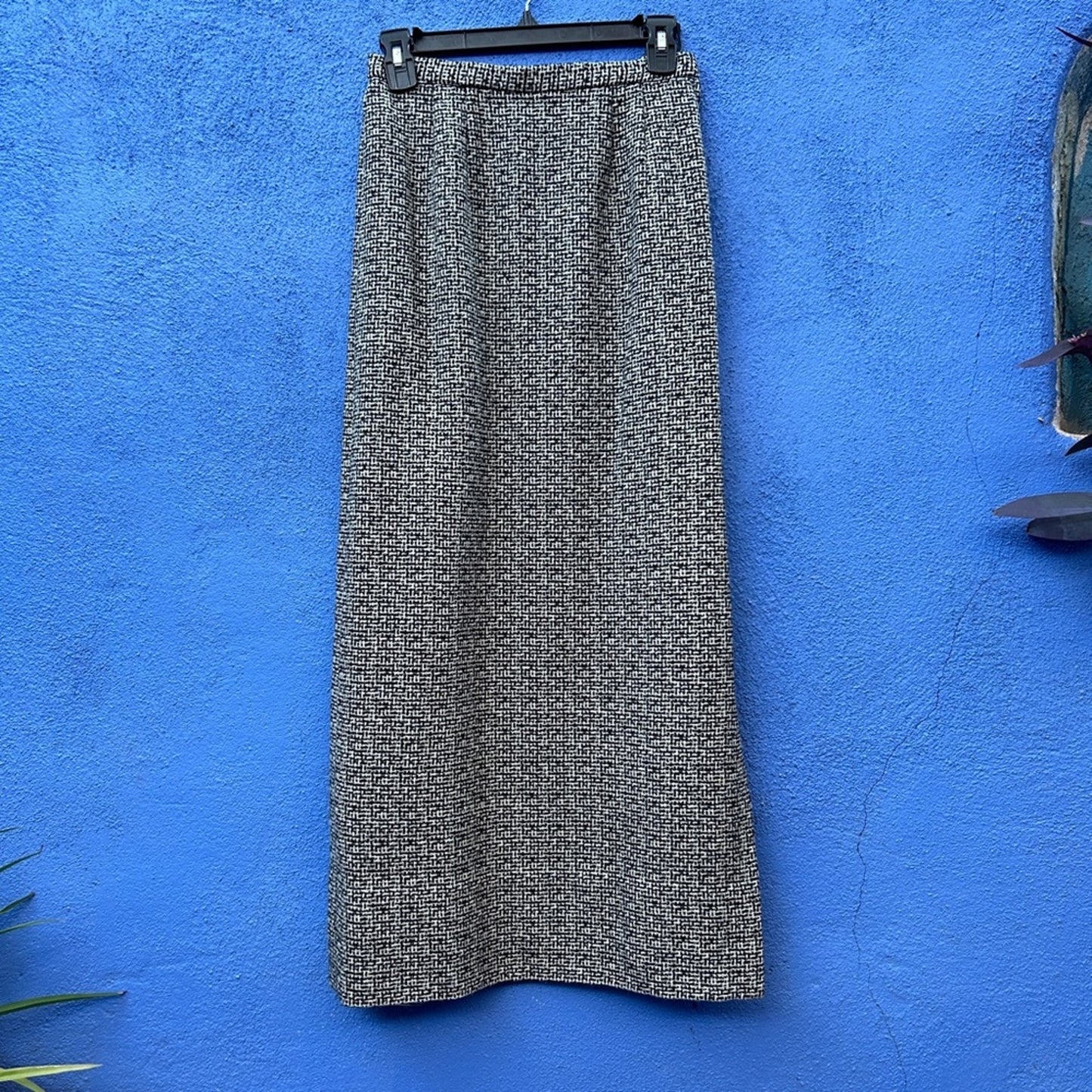 Vintage 50s 60s Hovland-Swanson Beaded Woven Wool Two Piece Cocktail Set